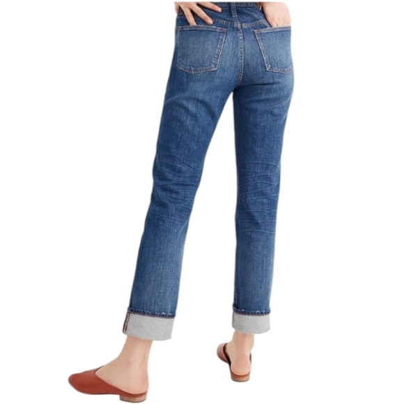 Madewell High-Rise Slim Boyjean in Milton Wash EUC - Picture 3 of 10